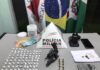 Policia Militar em várias ocorrências recupera Moto roubada e apreende drogas e suspeitos de roubos