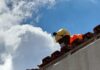 BOMBEIROS RESGATAM PAPAGAIO PRESO EM LINHA COM CEROL
