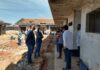 Secretários acompanham andamento da obra da Creche do Bela Vista