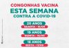 CONGONHAS VACINA CONTRA COVID PESSOAS DE 18 A 20 ANOS ESTA SEMANA. CONFIRA O CRONOGRAMA E PROGRAME-SE.