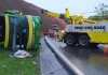 Acidente com ônibus deixa um morto e 44 feridos na BR 040