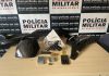Policiais de Congonhas faz apreensão de diversas armas de fogo