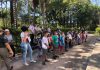 Grupo de Escoteiros 147 Inconfidência Mineira em Ação na comemoração no dia do Escoteiros
