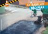 Secretaria de Obras de Congonhas realiza tapa-buracos na cidade
