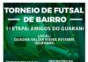 Vem aí o Torneio de Futsal do Bairro do Guarani