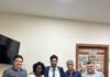 Representantes da Comissão do PSD de Lafaiete prestigiaram posse do Diretório do PSD em Contagem