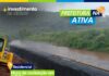 Prefeitura Congonhas constrói mais um muro de contenção