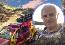 João Paulo Barbosa irmão dos Padre Geraldo e Paulo Barbosa cai no rio das Almas e segue desaparecido