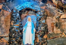 Inaugurada a Gruta de Nossa Senhora das Graças Um espaço de fé e evangelização em Catas Altas da Noruega