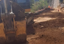 Conforme prometido pelo prefeito Leandro Chagas empresa contratada começou drenagem das ruas bairro Novo Horizonte