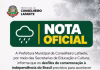 Prefeituras de Lafaiete, Congonhas e Ouro Branco cancelam Desfile de 7 de Setembro por causa da chuva